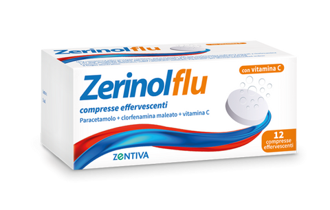 Zerinolflu 12 compresse effervescenti