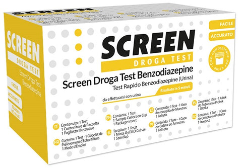 Screen droga test benzodiazep