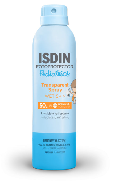 Transparent spray wet pediat50