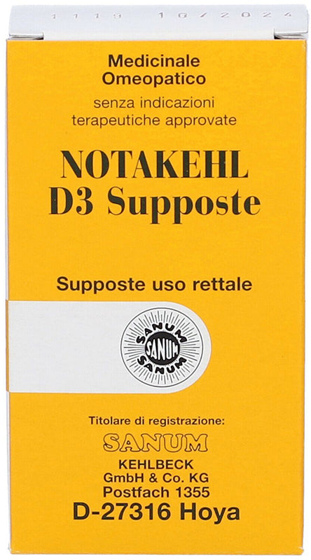 Notakehl d3 10supp 2g sanum