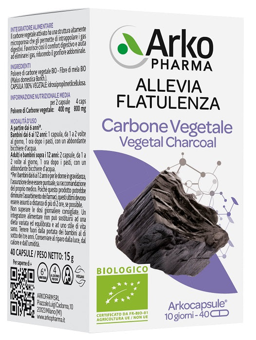 Arkocps carbone veg bio 40cps