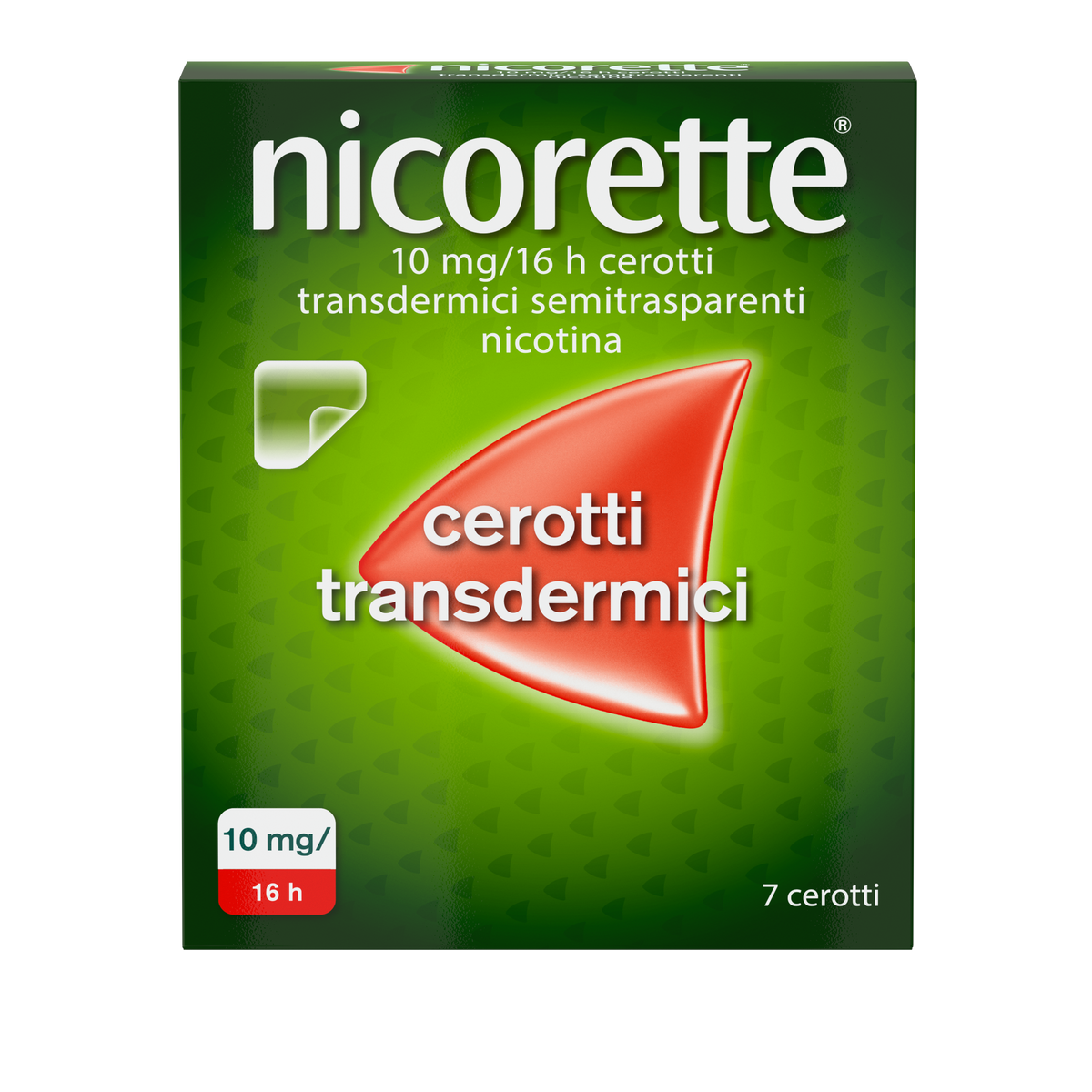 Nicorette*7cer transd 10mg/16h