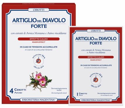 Artiglio forte cerotti 4pz