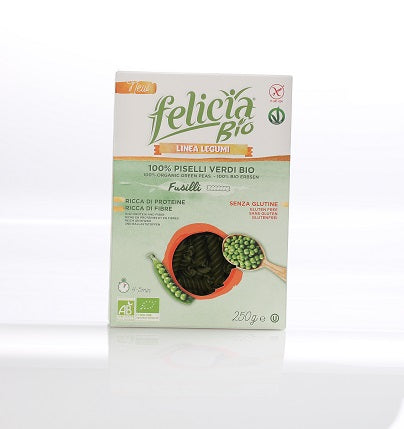 Felicia bio fusilli piselli ve