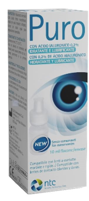 Puro gocce oculari ac ialuron