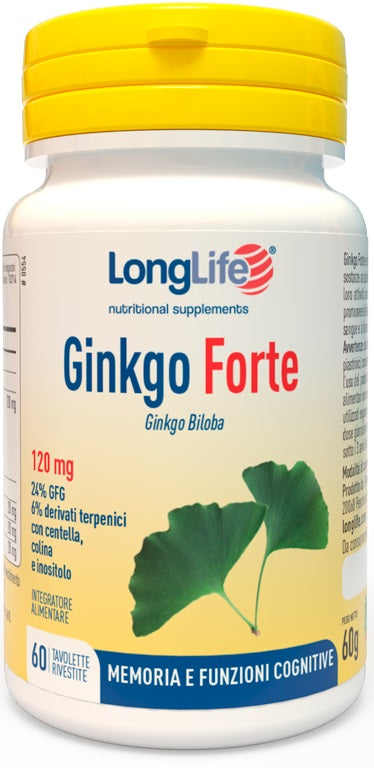 Longlife ginkgo forte 60tav Immagine principale del prodotto