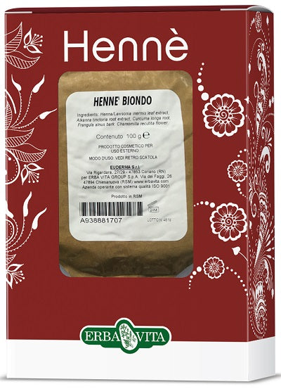 Henne color cap biondo 100g Imagem principal do produto