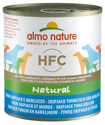 Almo dog nature 290 gr tonno s