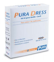 Garza pura dress 10x10cm 100pz