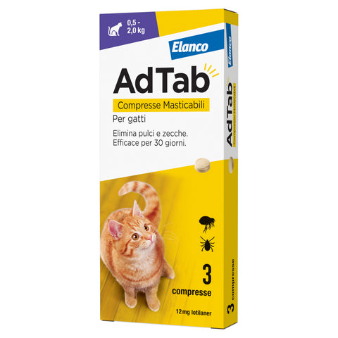 Adtab 3 cpr 12 mg gatti 0.5-2