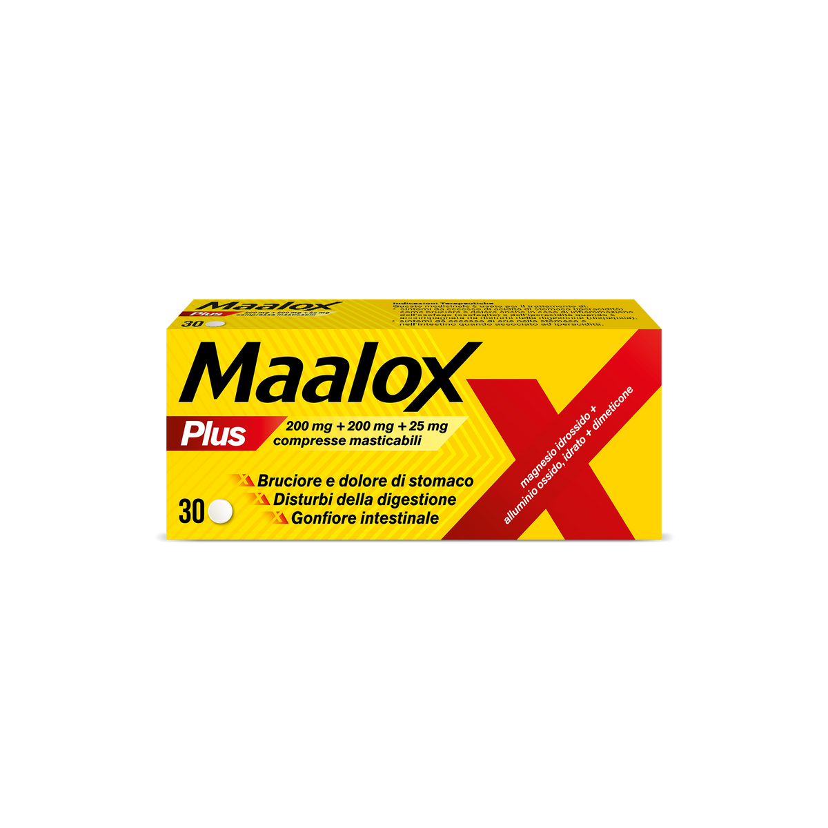 Maalox plus*30 cpr