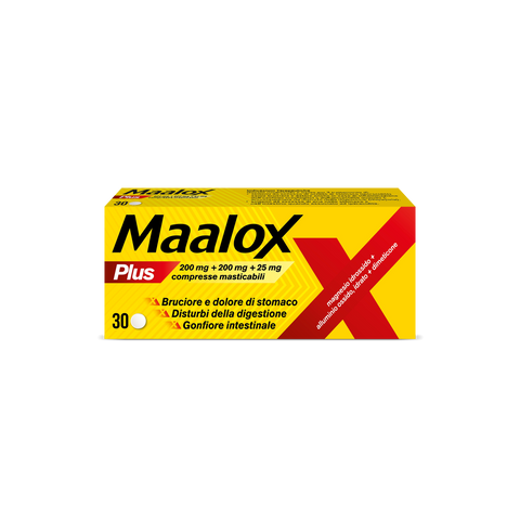 Maalox plus*30 cpr