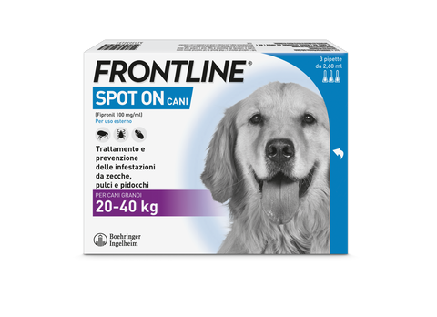 Frontline*spoton cani gr 3pip