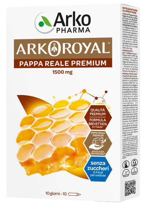 Arkoroyal pappa reale s/z 10fl Immagine principale del prodotto