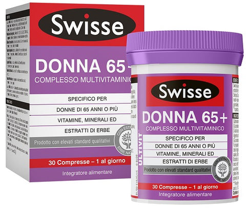 Swisse donna 65+ multivit30cpr