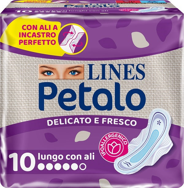 Lines petalo blu lu c/ali 10pz