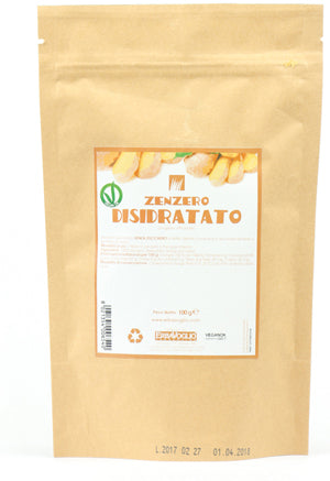 Zenzero disidratato 100g s/zuc