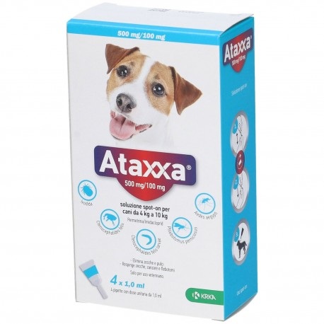 Ataxxa spot on*4pip 1ml 4-10kg