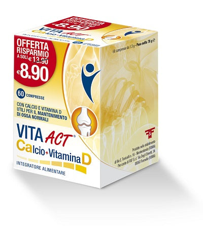 Vita act calcio+vit d 60cpr