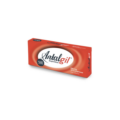 Antalgil*10 cpr 200 mg