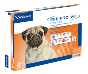 Effipro duo cane 67 mg 2-10 kg