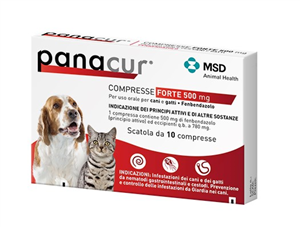 Panacur*10 cpr 500 mg