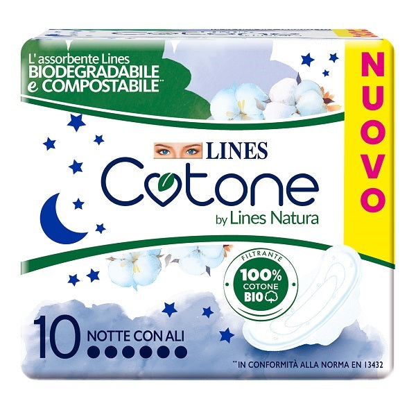 Lines cotone bio ultra ntt 10p