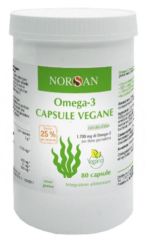 Norsan omega 3 vegano 80cps (i