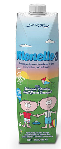Monello 3 1/3anni liquido 1l