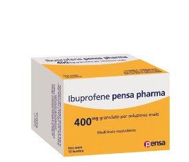 Ibuprofene pen*12bust 400mg