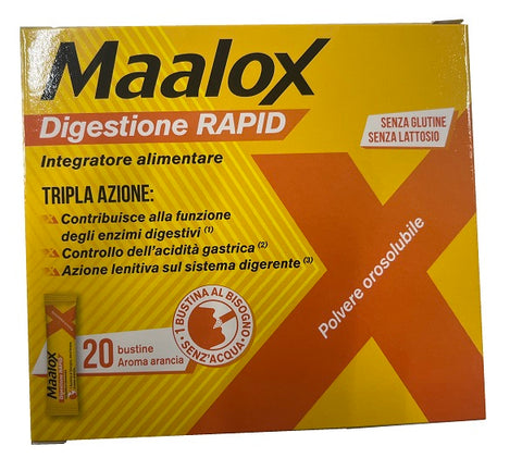 Maalox digestione rapid 20bust