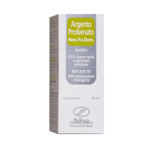 Argento proteinato*0,5% 10ml