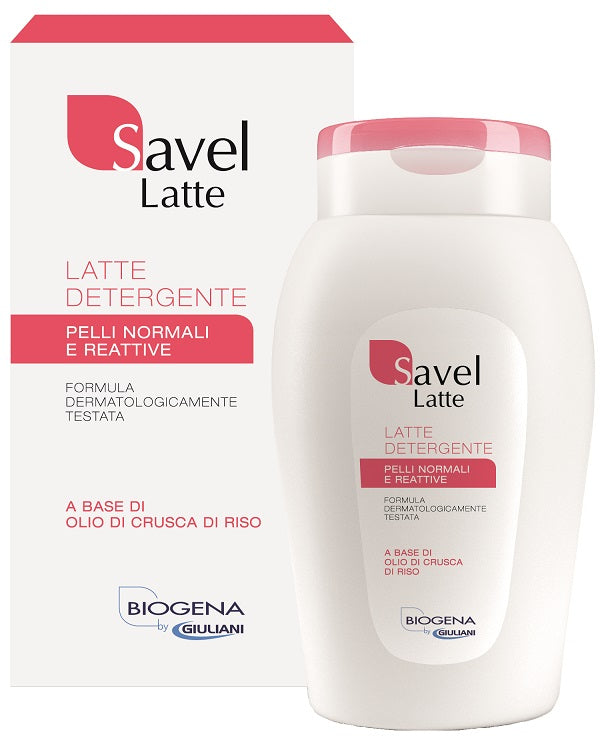 Savel latte viso 200ml Imagem principal do produto