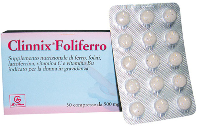 Clinner foliferro 30cpr