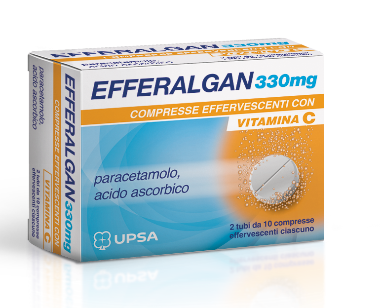 Efferalgan*20cpr eff 330+200mg