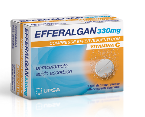 Efferalgan*20cpr eff 330+200mg