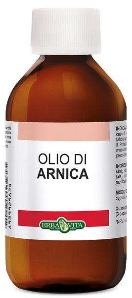 Arnica olio 100ml  erbavita Immagine principale del prodotto