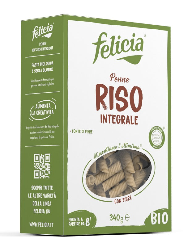 Felicia bio penne riso int340g Imagen principal del producto