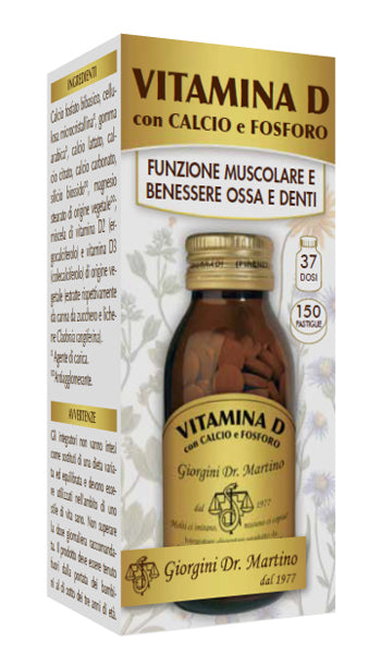 Vitamina d calcio/fosf 150past