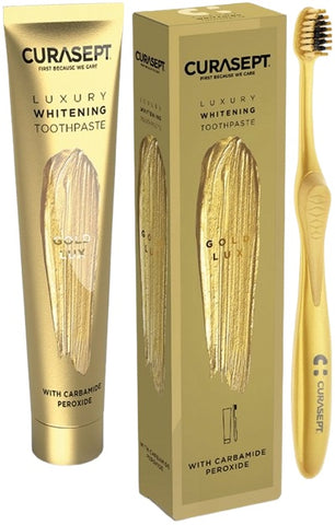 Curasept gold luxury white75ml