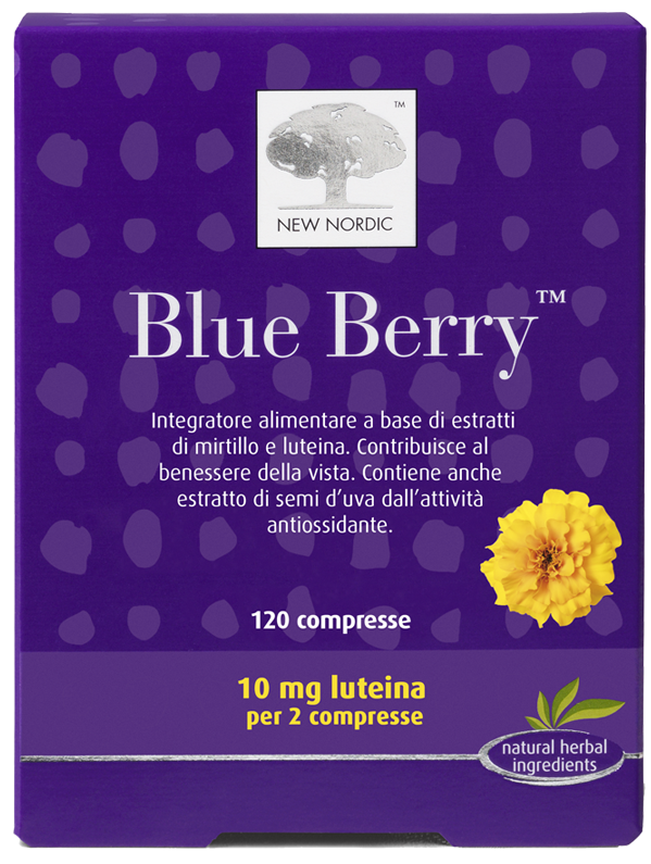 Blue berry 120cpr 84g