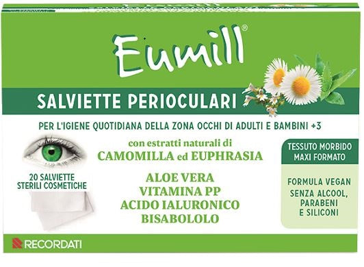 Eumill salviette perioc 25pz