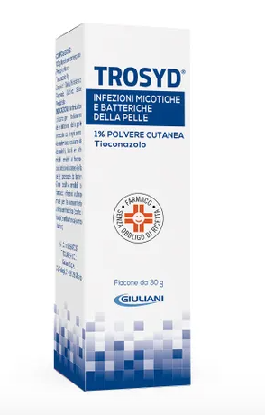 Trosyd*polv. dermica 30 g 1%