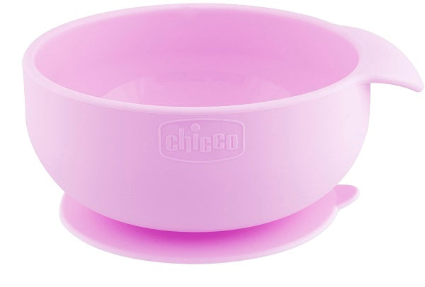 Ch ciotola silicone rosa