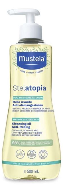 Mustela stelat olio bagno 2019