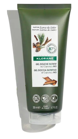Klorane gel doccia scorza cedr