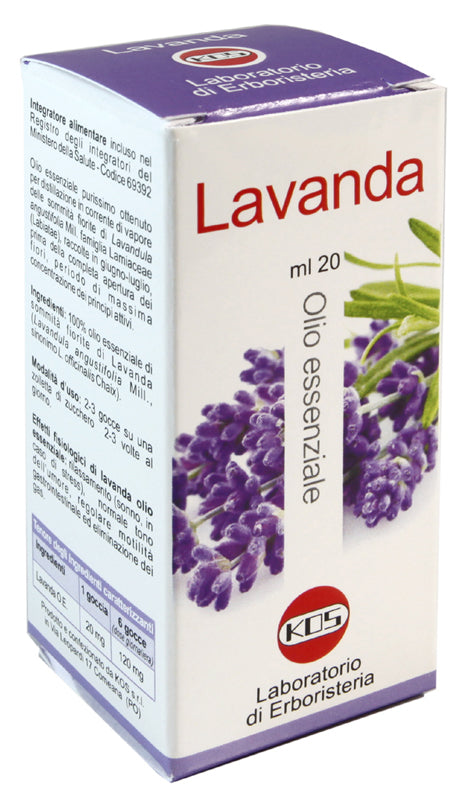 Lavanda olio essenziale 20ml Immagine principale del prodotto
