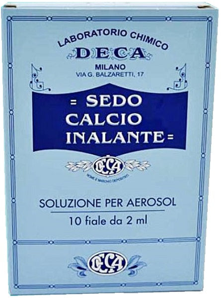 Sedocalcio inalante 10f 2ml