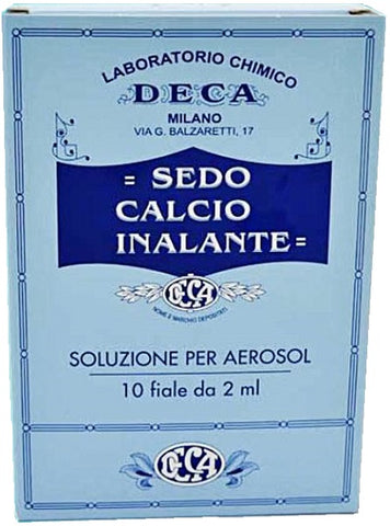 Sedocalcio inalante 10f 2ml
