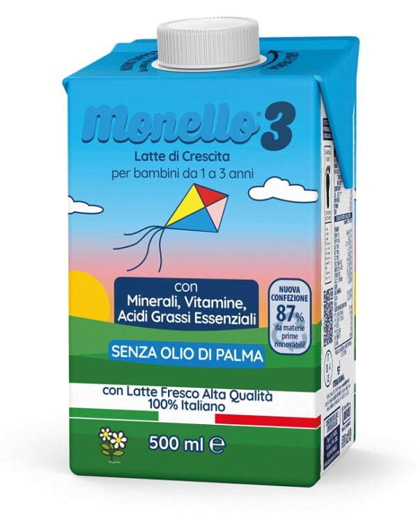 Monello 3 1/3anni liquido500ml